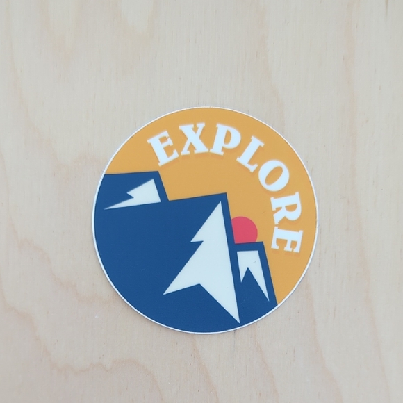 ✨FREE✨ Explore Vinyl Sticker - Picture 1 of 1